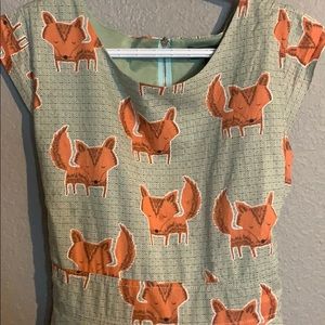 CUTE FOX DRESS
